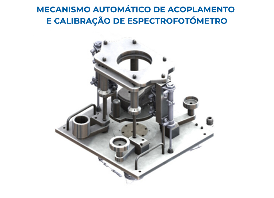 MECANISMO AUTOMµTICO DE ACOPLAMENTO E CALIBRA€ַO DE ESPECTROFOTאMETRO